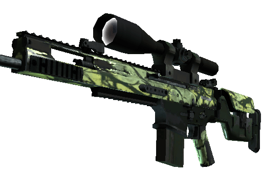 SCAR-20 | Outbreak (Well-Worn) Item Image