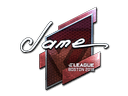 Sticker | Jame (Foil) | Boston 2018 Item Image