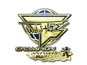 Sticker | Twistzz (Gold, Champion) | Antwerp 2022 Item Image