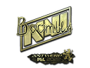 Sticker | Boombl4 (Gold) | Antwerp 2022 Item Image