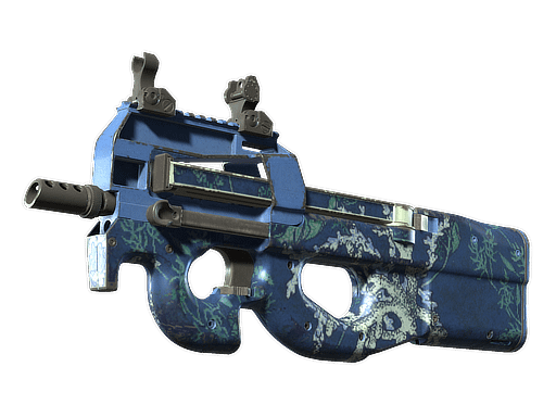 P90 | Reef Grief (Well-Worn) Item Image