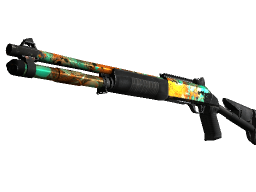 Souvenir XM1014 | Bone Machine (Field-Tested) Item Image