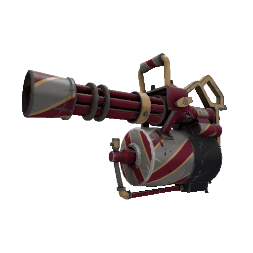 Saccharine Striped Minigun (Field-Tested)