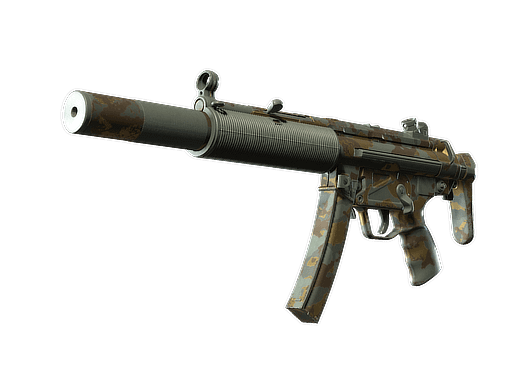 MP5-SD | Gold Leaf (Field-Tested) Item Image