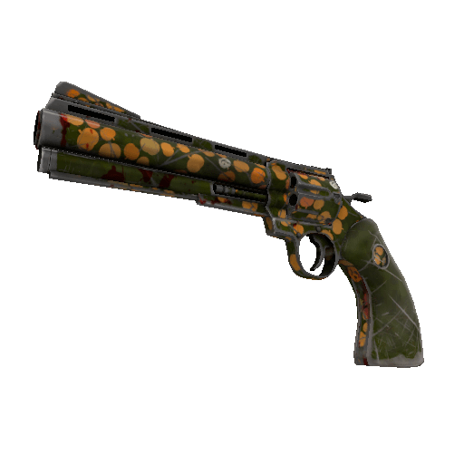 Gourdy Green Revolver (Battle Scarred)