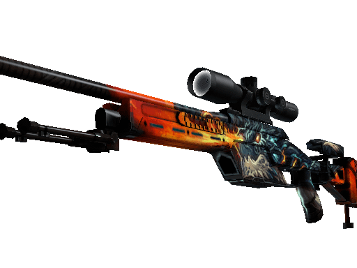 SSG 08 | Dragonfire (Minimal Wear) Item Image
