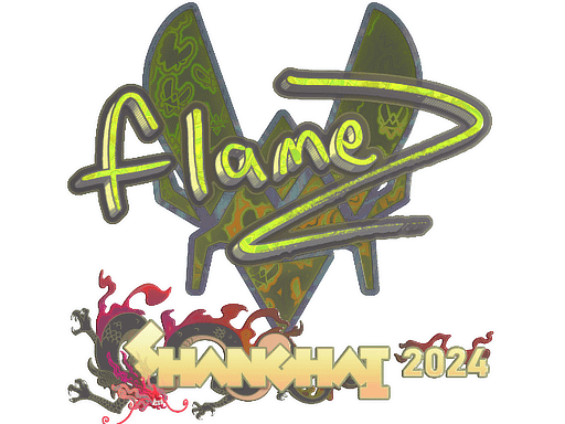 Sticker | FlameZ (Holo) | Shanghai 2024 Item Image