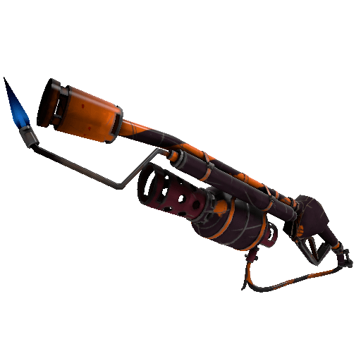 Pumpkin Plastered Flame Thrower (Field-Tested)