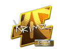 Sticker | KRIMZ (Foil) | Atlanta 2017 Item Image