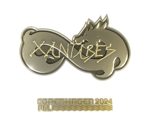 Sticker | XANTARES (Gold) | Copenhagen 2024 Item Image