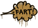 Sealed Graffiti | Fart (Desert Amber) Item Image