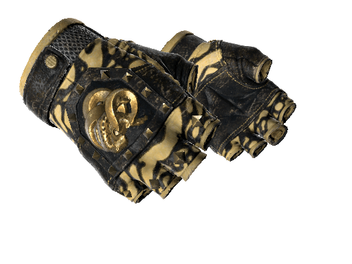 ★ Broken Fang Gloves | Yellow-banded (Well-Worn) Item Image