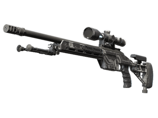SSG 08 | Grey Smoke (Minimal Wear) Item Image