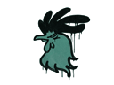 Sealed Graffiti | Cocky (Frog Green) Item Image