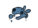 Sealed Graffiti | Popdog (Monarch Blue) Item Image