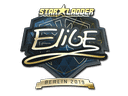 Sticker | EliGE (Gold) | Berlin 2019 Item Image