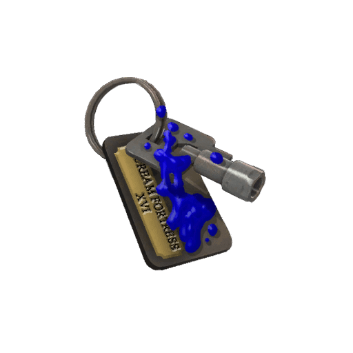 Non-Craftable Scream Fortress XVI War Paint Key