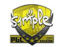 Sticker | s1mple | Krakow 2017 Item Image