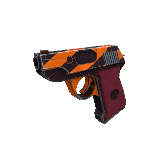 Pumpkin Plastered Pistol (Minimal Wear)