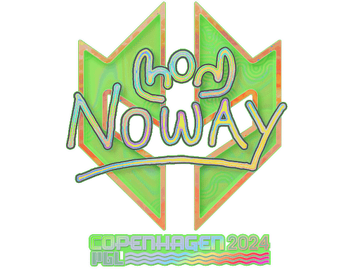 Sticker | noway (Holo) | Copenhagen 2024 Item Image