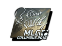 Sticker | f0rest (Foil) | MLG Columbus 2016 Item Image