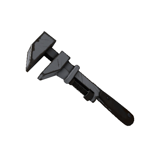 Steel Brushed Wrench (Minimal Wear)